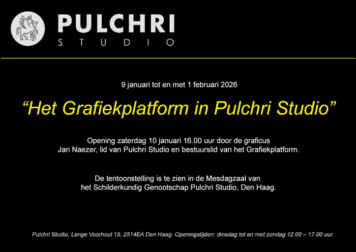 Ries Kleijnen Pulchri Studio Den Haag