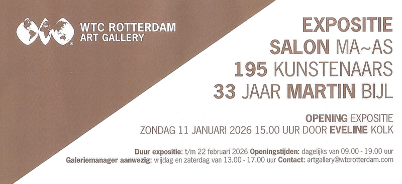 Ries Kleijnen bij Salon Maas - WTC Rotterdam Art Gallery